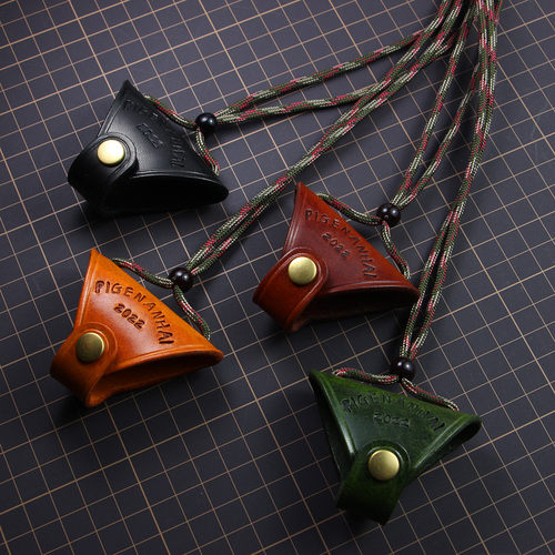 PIGENANHAI手工牛皮眼镜挂绳