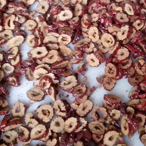 红枣干脆片大枣片脆枣干圈片无核籽零食磨粉泡茶散装整箱一件包邮