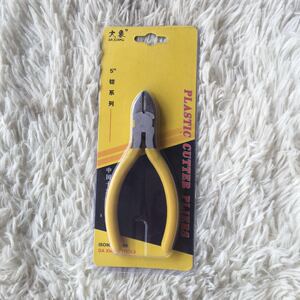 。大象牌迷你斜嘴钳斜口钳水口钳5寸偏口钳平口钳剪线钳DIY手工工