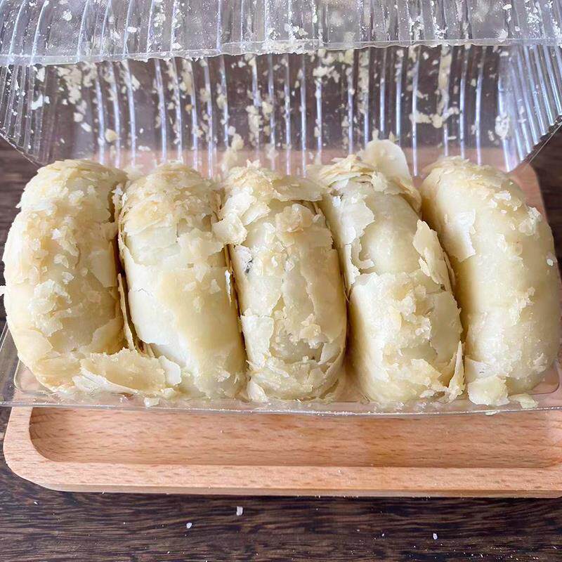 淮安糕点苏式无江苏清真五仁红豆沙椒盐酥皮蔗糖传统月饼中秋