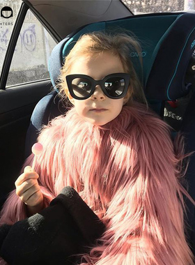 Sons+Daughters儿童偏光太阳眼镜女男童墨镜时尚潮cat猫