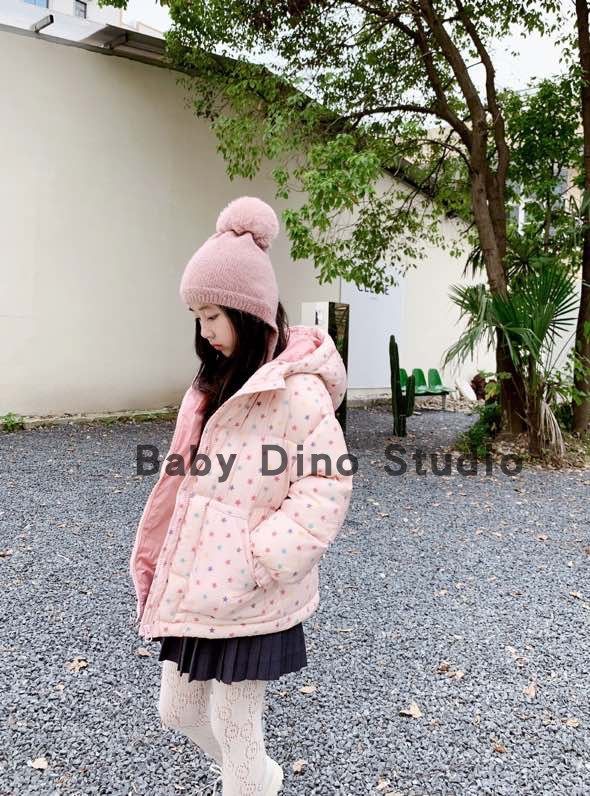 现货BABYDINO定制款粉色星星