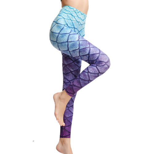 美人鱼冲浪水母衣长裤女士潜水服