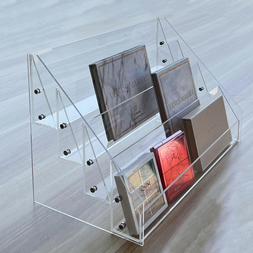 亚克力妆品展示收纳货架香水摆放