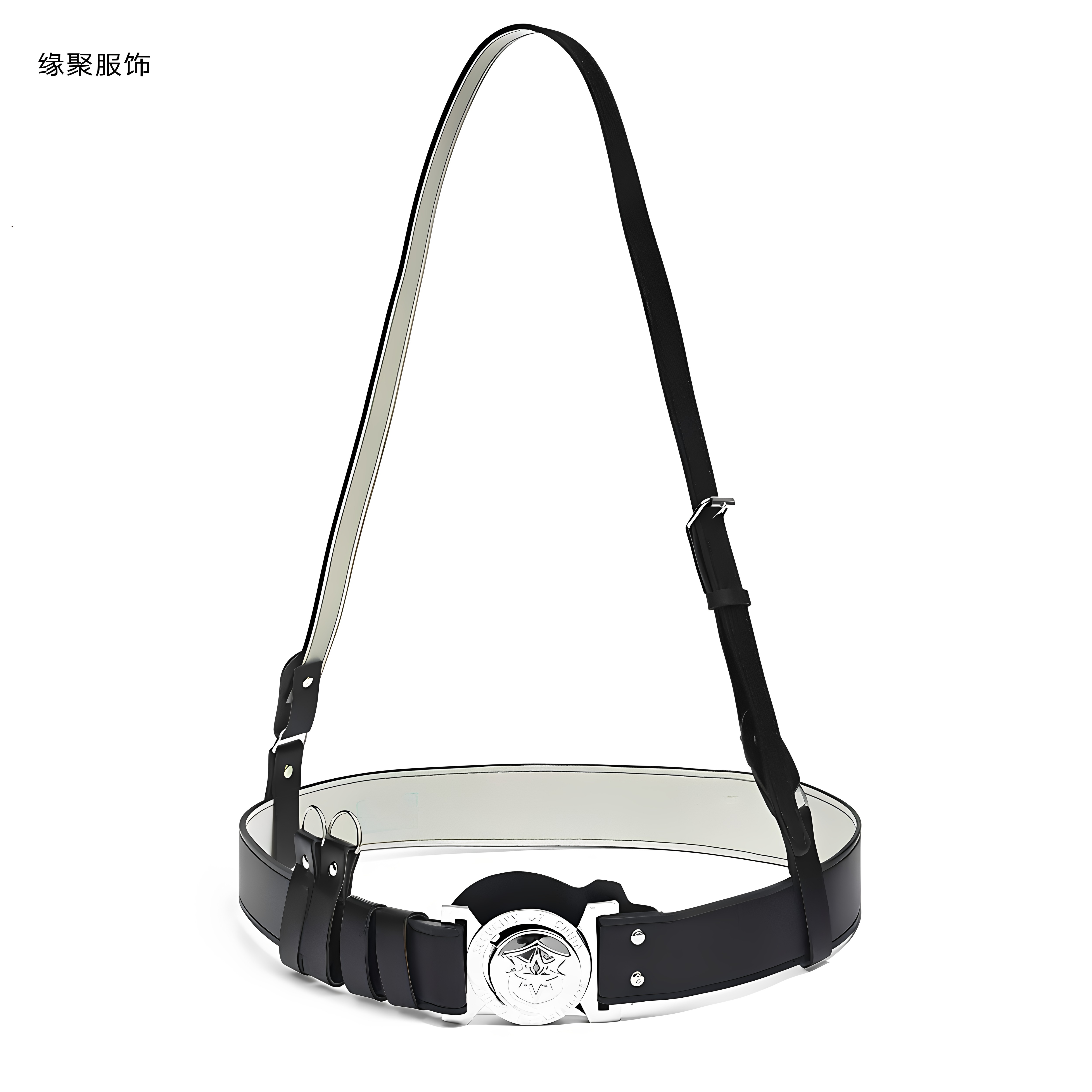 保安门卫外腰带制服配皮带武装带