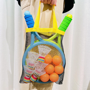 儿童球拍手提袋羽毛球圆球网球圆球配件