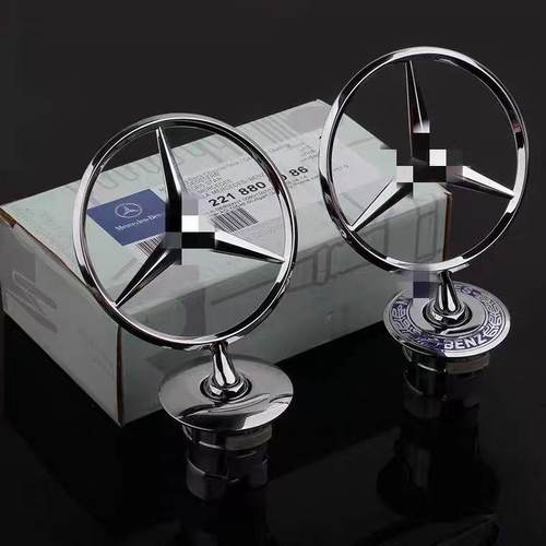 奔驰立标E级S级C级迈巴赫S车标