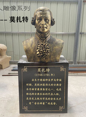 古典音乐家国外人物名人雕像