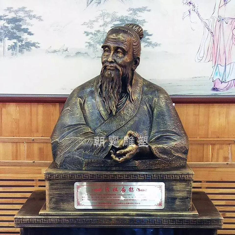 中医馆扁鹊雕塑穴位针灸人物雕塑