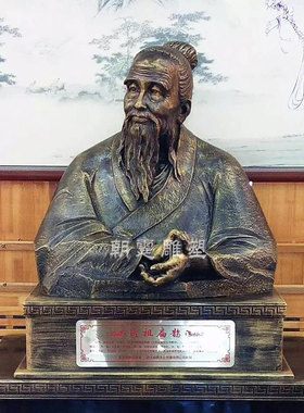 中医馆扁鹊雕塑穴位针灸人物雕塑