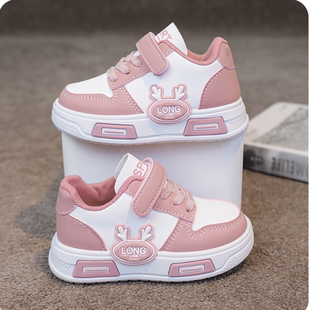 小童宝宝休闲鞋男童2026春秋季新款宝宝魔术贴软底女童休闲运动鞋