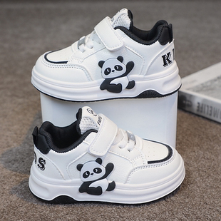儿童运动鞋2025春秋新款女童小白鞋卡通小童休闲板鞋软底宝宝鞋子