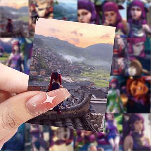 画江湖之不良人蚩梦壁纸贴纸高颜值动漫人物装饰手机水杯防水贴画