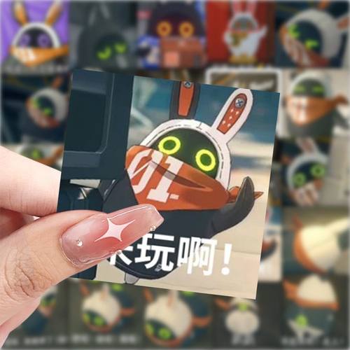 118绝区零邦布表情包贴纸创意表情装饰手机壳手账笔记本防水贴画