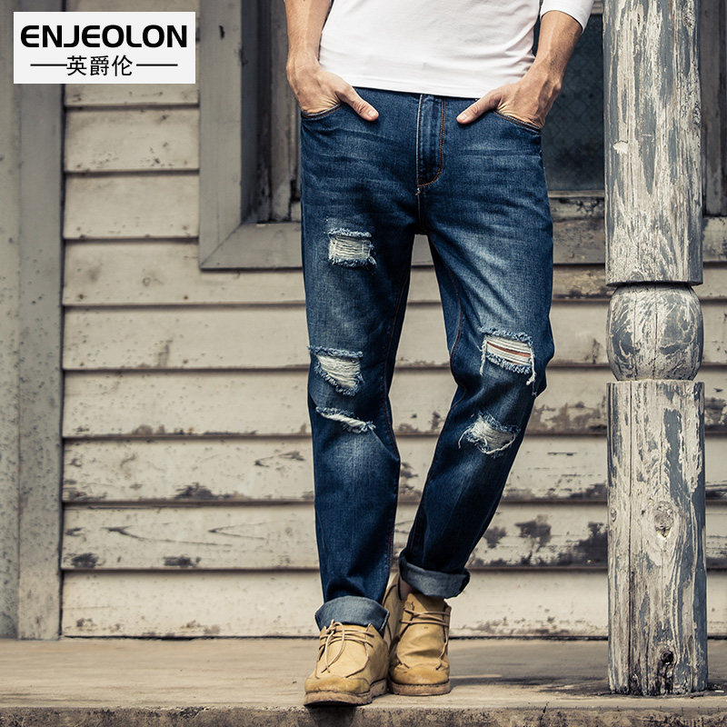 Jeans pour jeunesse ENJEOLON 100% coton pour Quatre saisons - Ref 1481880 Image 4