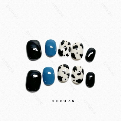 纯手工美甲贴片小众设计显白