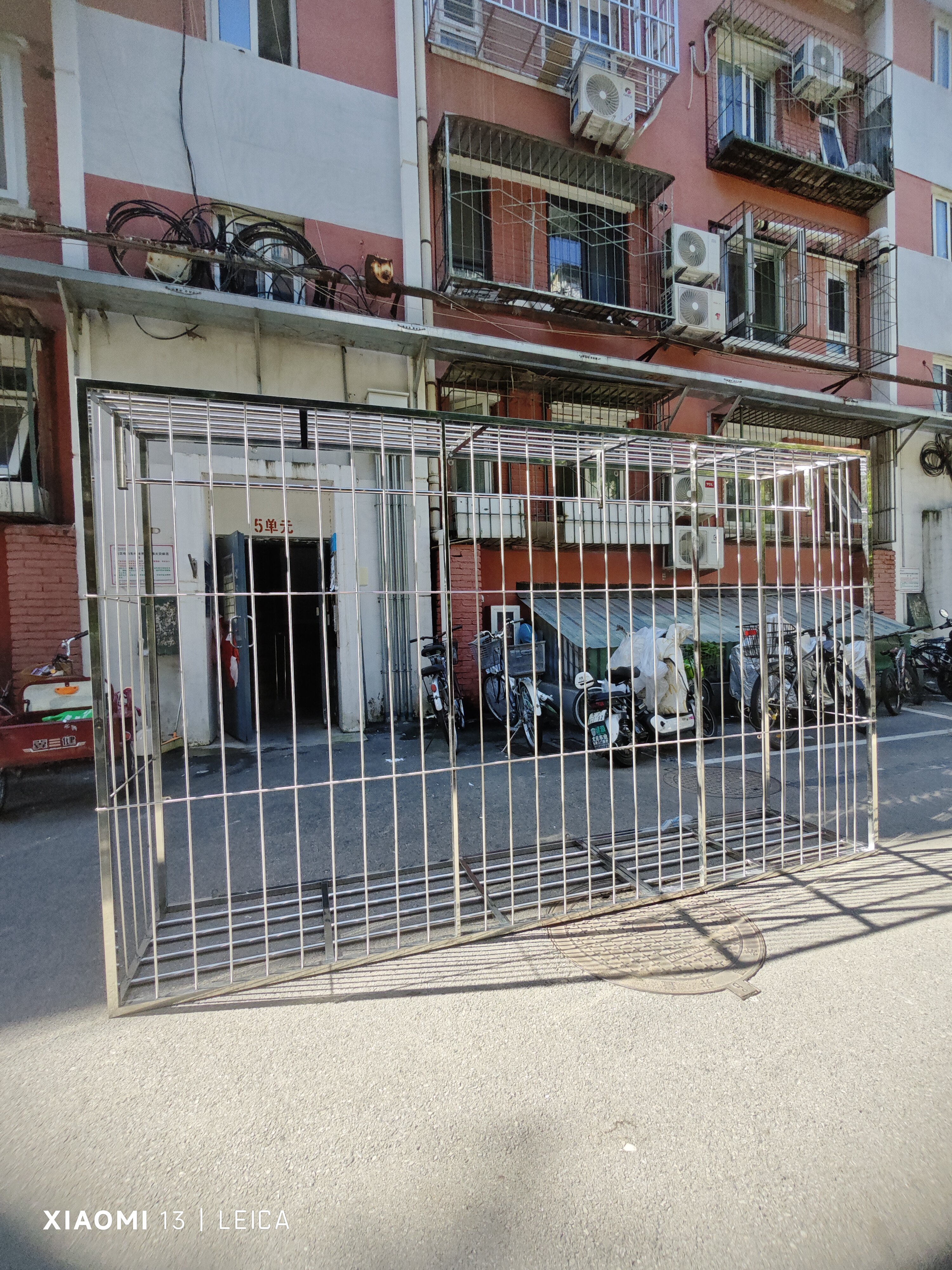 隐形不锈钢防盗窗隐形钢条护栏实心棒护栏封阳台高层飘窗超强承重