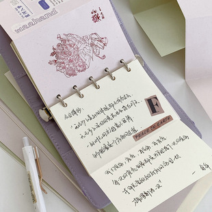 116g水果纸内页M5A7二折三折页活页替芯折叠内芯手帐本活页本素材