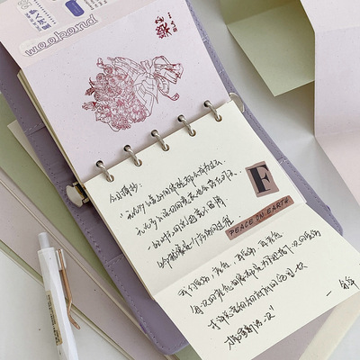 116g水果纸特种纸内页活页替芯内