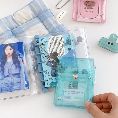 活页本内袋挂包证件小卡零钱包