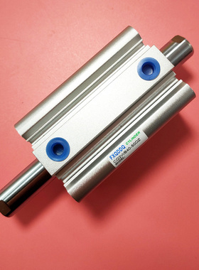 双出薄型气缸 CQ2WB32 CDQ2WB32-55-60-65-70-75DZ DMZ 超薄气缸