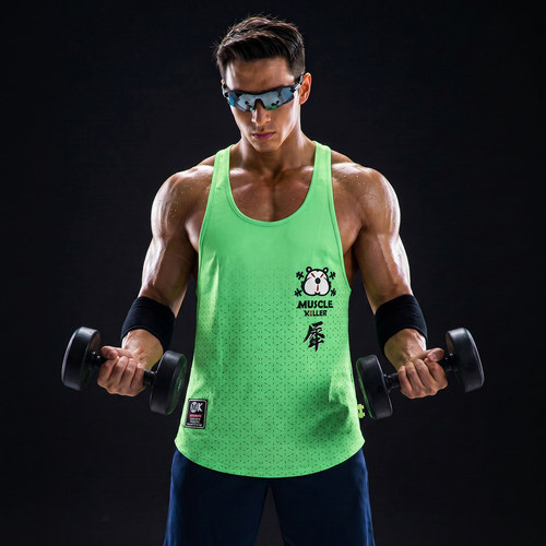 MUSCLEKILLER运动健身工字背心