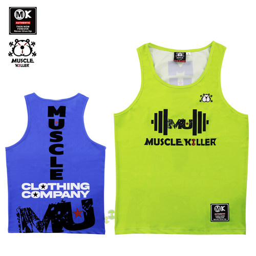 MUSCLEKILLER肌肉字母速干背心