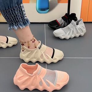 八爪鱼袜子飞织运动鞋韩版懒人