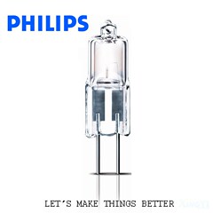 专柜正品飞利浦PHILIPS12v10w20w35w50w水晶灯卤素灯珠卤钨G4灯泡