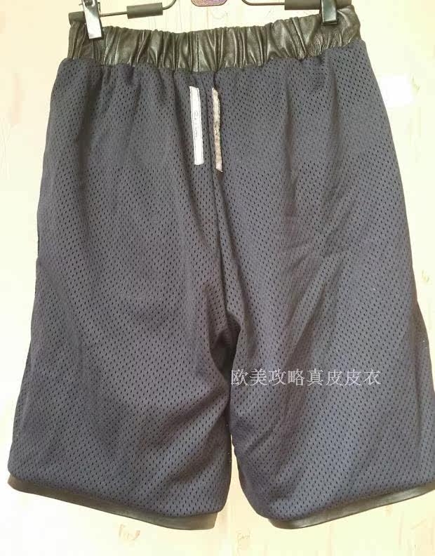 Pantalon cuir homme droit pour printemps - Ref 1492074 Image 5