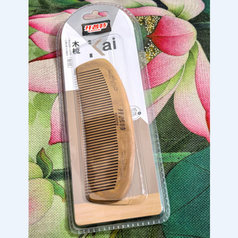 开普特木梳WH-2302理发梳卷长发梳美发卷发顺发梳家用梳简约发梳