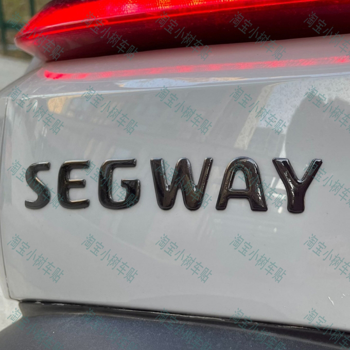 适用Ninebot赛格威SEGWAY电动车车尾立体车贴车标贴纸九号电动车-封面