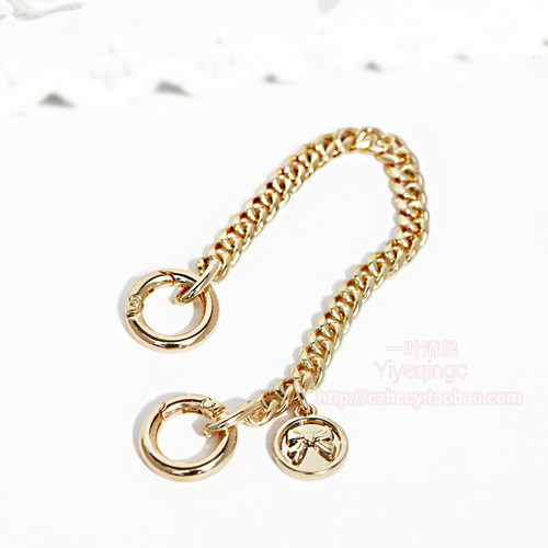 蝴蝶结金属小包链手机壳链条