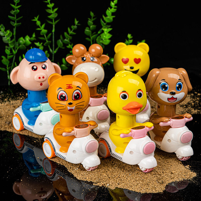 惯性卡通摩托车按压小黄鸭子儿童礼品地摊玩具萌萌鸭玩具,玩具/童车/益智/积木/模型,发条玩具,淘宝优惠券,粉丝福利购,淘宝优惠卷