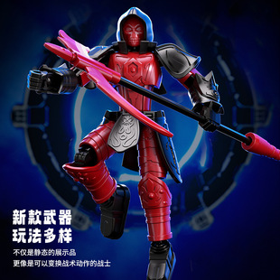 镰刀使者人偶战士关节可动玩偶减压解压玩具拼装变形机甲手办模型