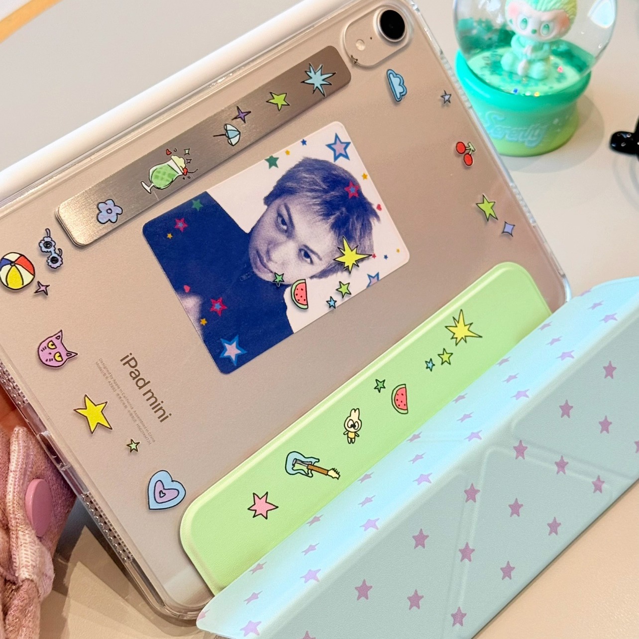 汪三岁原创「绝绝紫」磁吸拆分iPad平板套亚克力保护壳防弯横竖折防磕碰Air7ipad11air13寸mini7新款2025