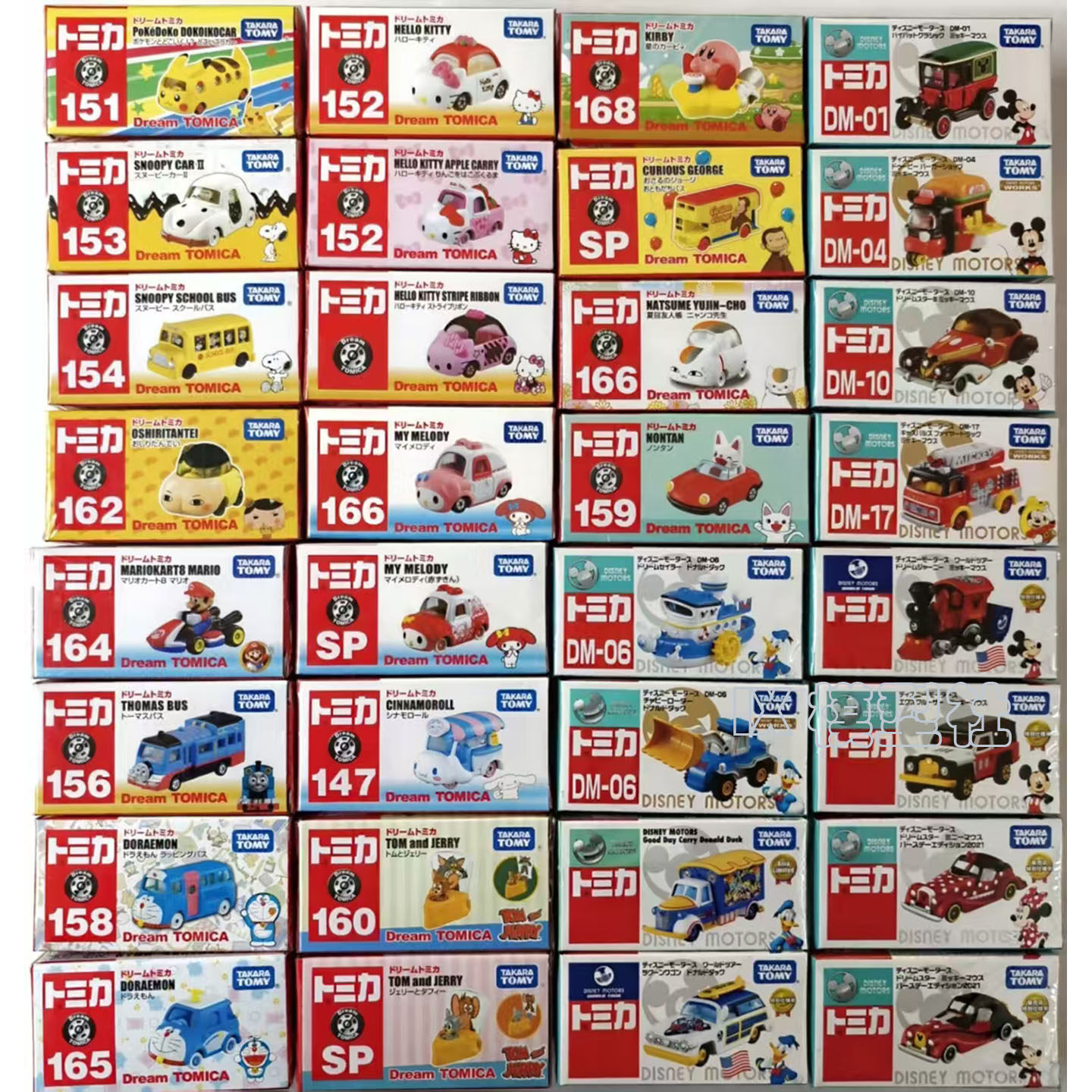 TOMICA/多美卡迪士尼合金车模型玩具米奇KITTY史努比唐老鸭车模图片