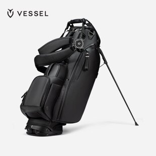 vessel高尔夫支架包PlayerV皮革防水轻便标准男女士球包8.5寸6格