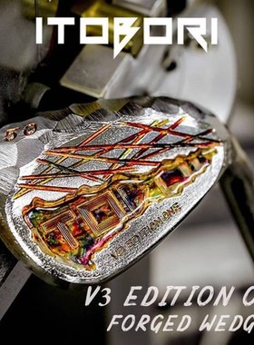 正品一刀雕Itobori高尔夫挖起杆V3Edition One限量球杆沙坑杆切杆