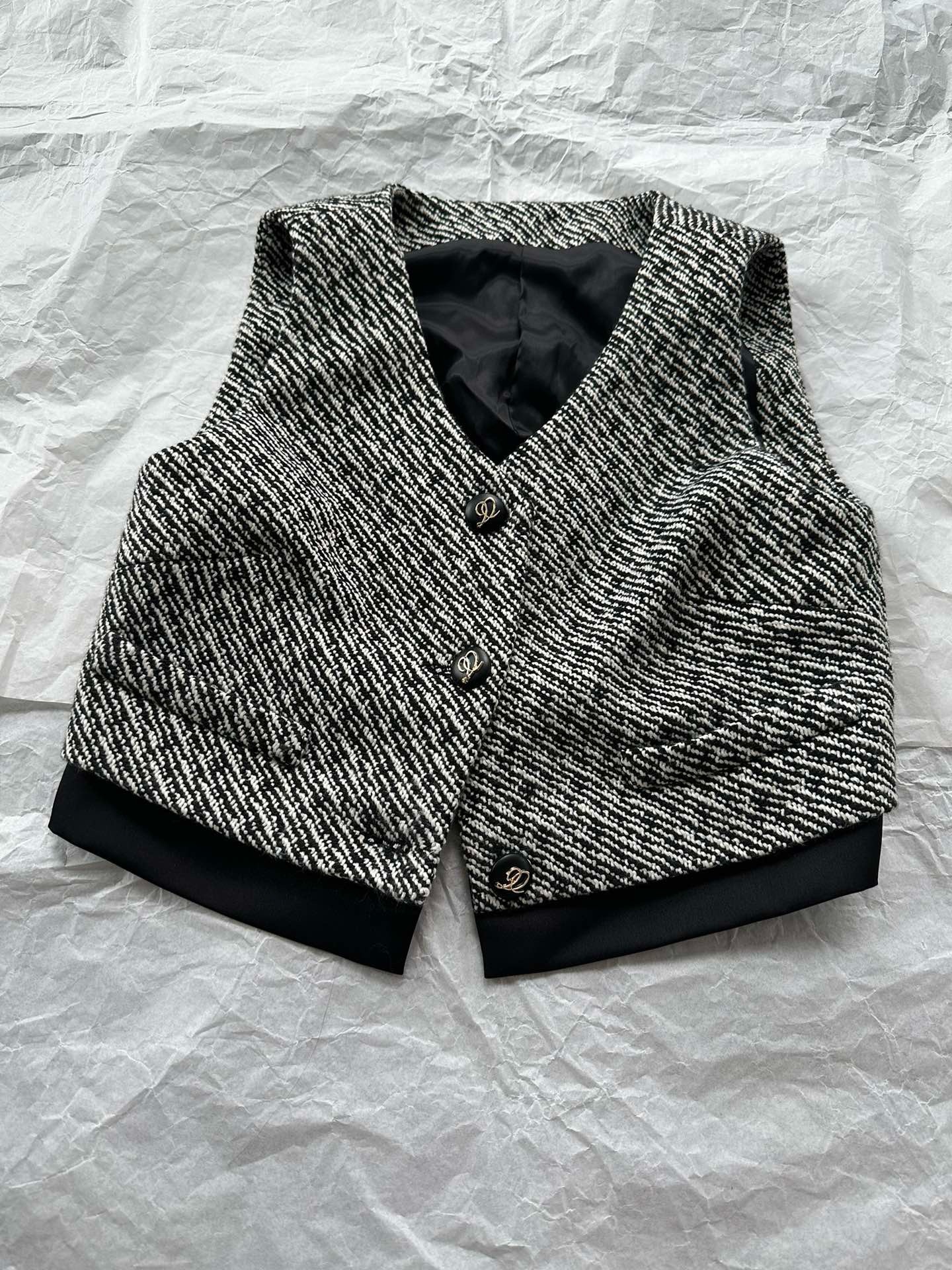 The Decaf  设计师品牌新款背心马甲 单穿超时髦的