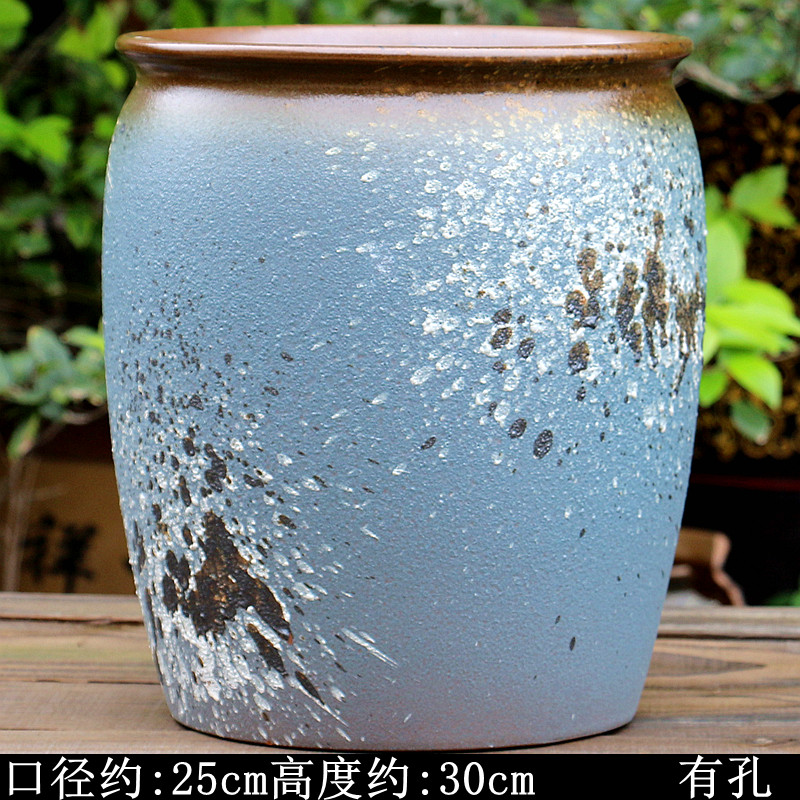 粗陶复古特大号陶瓷绿植花卉三角梅发财树多肉植物透气大口径花盆,鲜花速递/花卉仿真/绿植园艺,花盆,淘宝优惠券,粉丝福利购,淘宝优惠卷