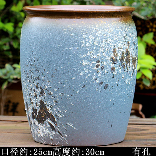 粗陶复古创意特大号陶瓷花盆