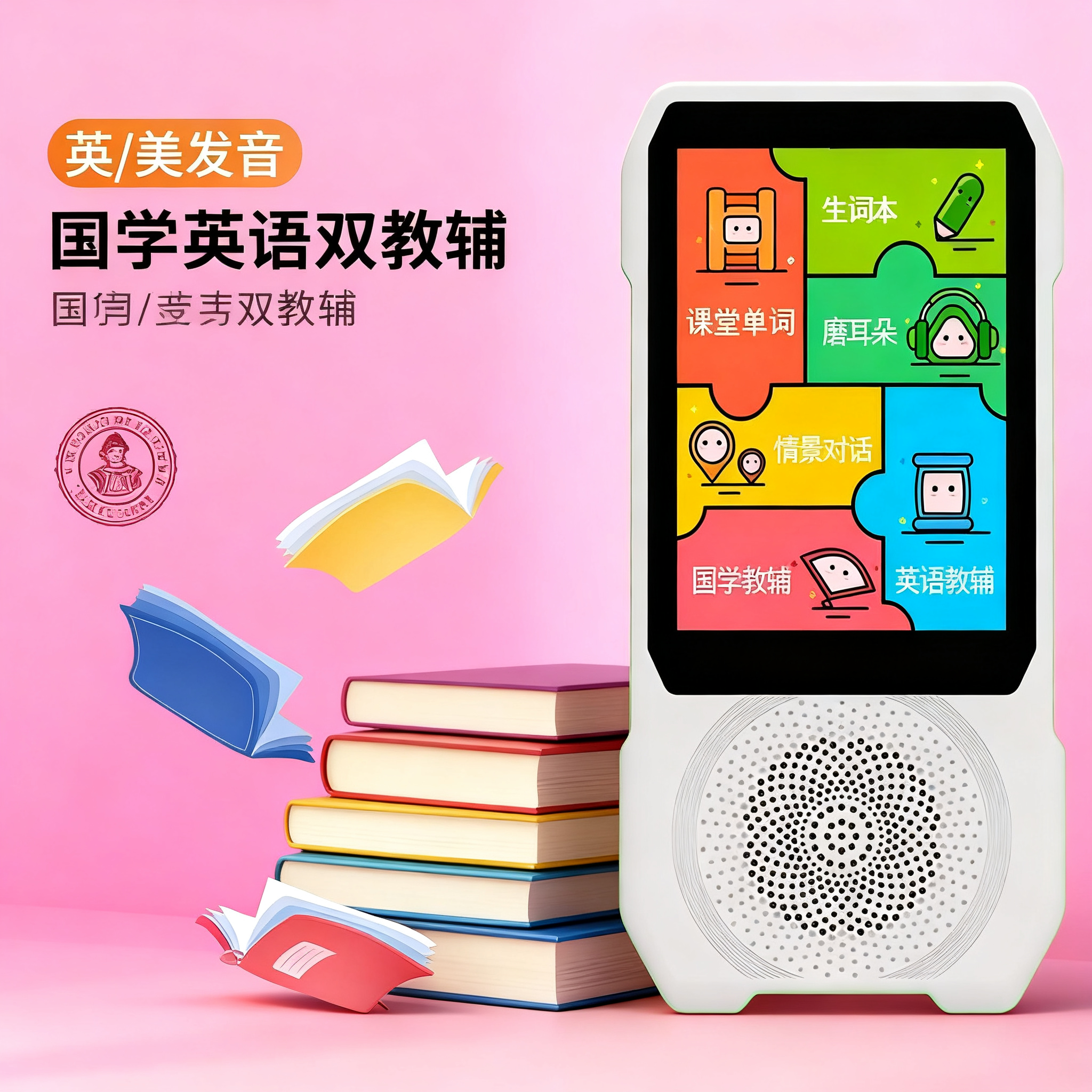 【英语听力宝】学生磨耳朵专用