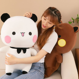 网红一二布布公仔超大号毛绒玩具抱枕陪伴玩偶娃娃生日礼物送女友