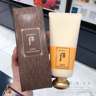 韩国Whoo后拱辰享洗面奶深层清洁不紧绷水油平衡温和洁面膏180ml