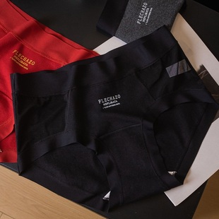 女新疆棉拼接网纱7A抗菌加长裆少女内裤 外贸出口欧美风格 中腰内裤