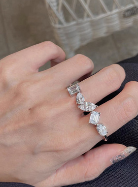 高级感开口戒指轻奢ins女