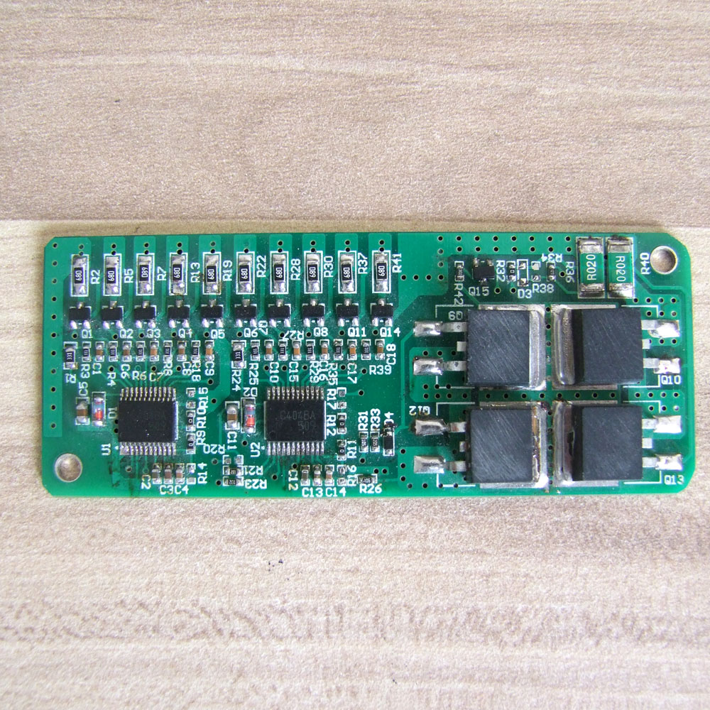 工厂直销30A大电流6串7串8串9串10串锂电池组保护板子 带充电均衡