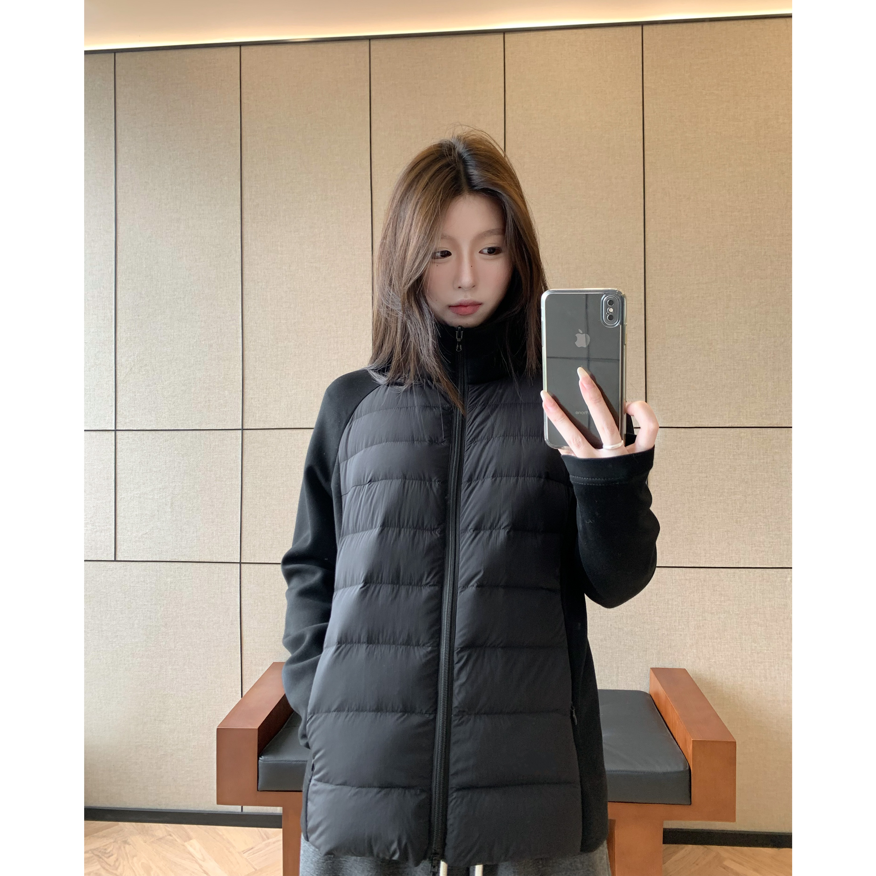 运动风休闲显瘦90白鸭绒羽绒服