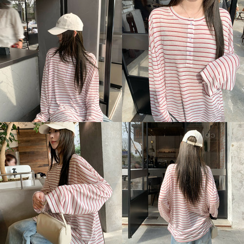 莱赛尔天丝休闲感半门襟长袖T